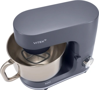 Миксер планетарный Vitek Элегия VT-PM0660 2000Вт антрацитовый - купить недорого с доставкой в интернет-магазине