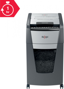 Шредер Rexel Optimum AutoFeed 300X черный с автоподачей (секр.P-4) фрагменты 300лист. 60лтр. скрепки скобы пл.карты - купить недорого с доставкой в интернет-магазине