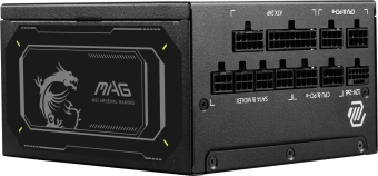 Блок питания MSI ATX 1000W MAG A1000GL PCIE5 80+ gold (20+4pin) APFC 135mm fan 15xSATA Cab Manag RTL - купить недорого с доставкой в интернет-магазине