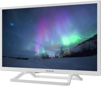 Телевизор LED PolarLine 24" 24PL52TC белый HD 60Hz DVB-T DVB-T2 DVB-C DVB-S2 (RUS) - купить недорого с доставкой в интернет-магазине