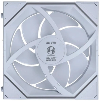 Вентилятор для корпуса Lian-Li Uni Fan SL-INF Wireless 120 ARGB 120х124.5x28 белый 4-pin 29.2дБ (упак.:3шт) (G99.12SLIN1W3W.R0) Ret - купить недорого с доставкой в интернет-магазине