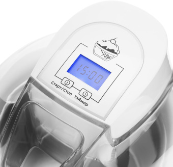 Мороженица Kitfort КТ-1808 12Вт 1500мл. белый - купить недорого с доставкой в интернет-магазине