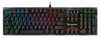 Клавиатура A4Tech Bloody B810R Battlefield механическая черный USB Multimedia for gamer LED (B810R (BATTLEFIELD)) - купить недорого с доставкой в интернет-магазине