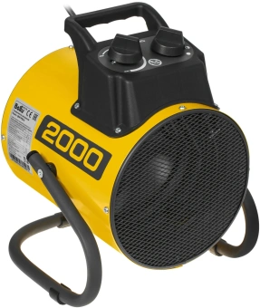 Тепловая пушка электрическая Ballu BHP-PE2-2 желтый/черный - купить недорого с доставкой в интернет-магазине