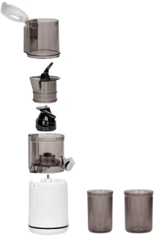 Соковыжималка шнековая Scarlett SC-JE50S63 400Вт рез.сок.:600мл. белый - купить недорого с доставкой в интернет-магазине