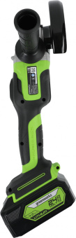 Углошлифовальная машина Greenworks GD24AGK4 10500об/мин рез.шпин.:M14 d=125мм (3200207UB) - купить недорого с доставкой в интернет-магазине