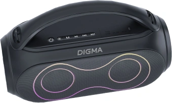 Колонка порт. Digma D-PS1532 черный 60W 2.0 BT 10м 3600mAh (PS1532B) - купить недорого с доставкой в интернет-магазине