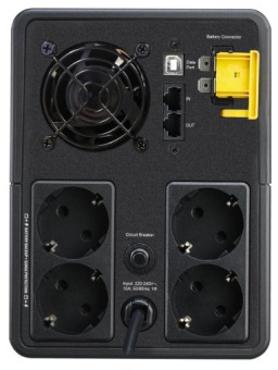 Источник бесперебойного питания APC Back-UPS BX2200MI-GR 1200Вт 2200ВА черный - купить недорого с доставкой в интернет-магазине