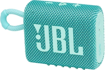 Колонка порт. JBL GO 3 бирюзовый 4.2W 1.0 BT 10м (JBLGO3TEAL) - купить недорого с доставкой в интернет-магазине