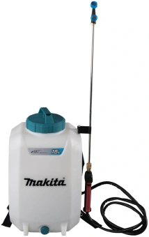 Опрыскиватель Makita DUS158Z аккум. ранц. 15л белый/бирюзовый - купить недорого с доставкой в интернет-магазине