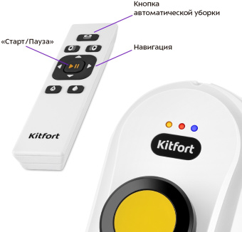 Мойщик окон Kitfort КТ-5188 пит.:от сети белый/черный - купить недорого с доставкой в интернет-магазине
