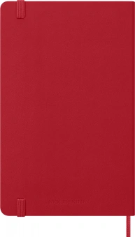Ежедневник Moleskine CLASSIC Large 130х210мм 400стр. красный - купить недорого с доставкой в интернет-магазине