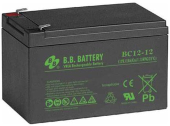 Батарея для ИБП BB BC 12-12 12В 12Ач - купить недорого с доставкой в интернет-магазине