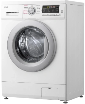 Стиральная машина LG F1296HDS1 класс: A загр.фронтальная макс.:7кг белый инвертор - купить недорого с доставкой в интернет-магазине