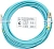 Патч-корд Cabeus FOP-50-LC-LC-20M 2x50/125 OM3 LC дуплекс-LC дуплекс 20м LSZH бирюзовый
