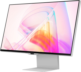 Монитор Samsung 27" ViewFinity S9 S27C902PAI серебристый IPS LED 16:9 M/M Cam полуматовая HAS 600cd 178гр/178гр 5120x2880 60Hz 5K USB 7.4кг - купить недорого с доставкой в интернет-магазине