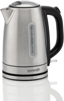 Чайник электрический Gorenje K17DS 1.7л. 2200Вт серебристый корпус: металл - купить недорого с доставкой в интернет-магазине