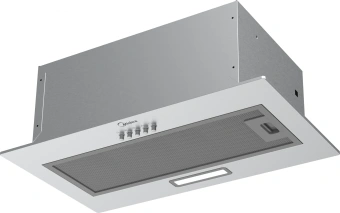 Вытяжка встраиваемая Midea MH60I301X нержавеющая сталь управление: кнопочное (1 мотор) - купить недорого с доставкой в интернет-магазине