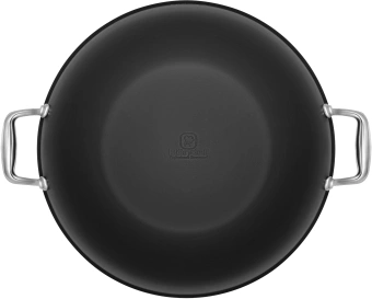 Сковорода ВОК (WOK) Rondell Elements RDA-114 круглая 32см покрытие: TriTitan ручка несъемная (с крышкой) черный - купить недорого с доставкой в интернет-магазине