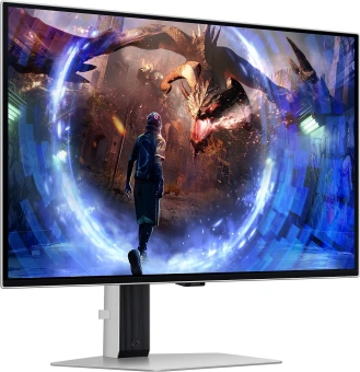 Монитор Samsung 27" Odyssey G6 S27DG600SIXCI черный OLED LED 1ms 16:9 HDMI матовая HAS Piv 250cd 178гр/178гр 2560x1440 360Hz FreeSync Premium Pro DP 2K USB 6.9кг - купить недорого с доставкой в интернет-магазине