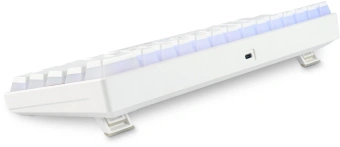 Клавиатура Оклик K763W механическая белый USB беспроводная BT/Radio Multimedia for gamer LED (1920562) кабель 1.5м - купить недорого с доставкой в интернет-магазине
