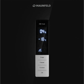 Холодильник Maunfeld MFF200NFBE 2-хкамерн. черный - купить недорого с доставкой в интернет-магазине