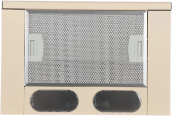 Вытяжка встраиваемая Elikor Интегра 45П-400-В2Л кремовый управление: кнопочное (1 мотор) - купить недорого с доставкой в интернет-магазине