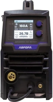 Сварочный полуавтомат Aurora Динамика 160 Эксперт инвертор TIG/МIG/МAG/MMA 6.44кВт - купить недорого с доставкой в интернет-магазине