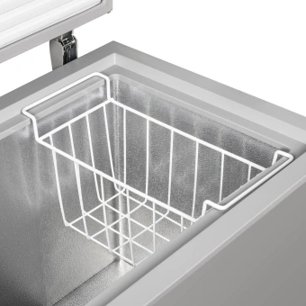 Морозильный ларь Maunfeld MFL200GR серый - купить недорого с доставкой в интернет-магазине