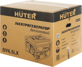 Генератор Huter DY6,5LX 5.5кВт - купить недорого с доставкой в интернет-магазине
