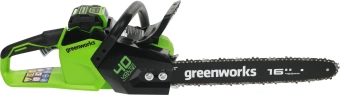 Цепная пила Greenworks GD40CS18 аккум. дл.шины:16" (40cm) 1аккум. 2Ач ЗУ (2005807UA) - купить недорого с доставкой в интернет-магазине