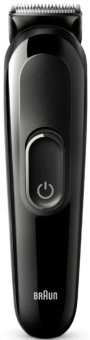 Триммер Braun Series 3 MGK3420 черный (насадок в компл:5шт) - купить недорого с доставкой в интернет-магазине