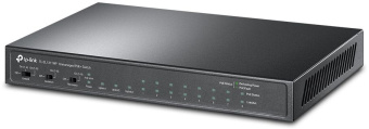 Коммутатор TP-Link TL-SL1311MP 8x100Мбит/с 2x1Гбит/с 1SFP 8PoE+ 124W неуправляемый - купить недорого с доставкой в интернет-магазине