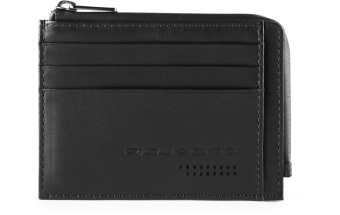 Чехол для кредитных карт Piquadro Urban PP4822UB00R/N черный натур.кожа - купить недорого с доставкой в интернет-магазине