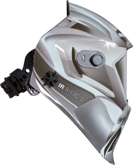 Маска сварщика Fubag IR 9-13C S филь.:хамел. кл.:1/1/1/2 см.экр.95x36мм серебристый (38076) - купить недорого с доставкой в интернет-магазине