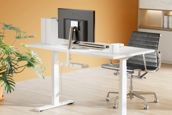 Кабель-канал Cactus CS-CM-400-1WT для столов 40x12.9x19см белый - купить недорого с доставкой в интернет-магазине