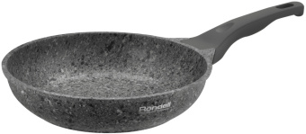 Сковорода Rondell Granit Carrara RDA-1843 круглая 20см покрытие: Quantum2 ручка несъемная (без крышки) серый - купить недорого с доставкой в интернет-магазине