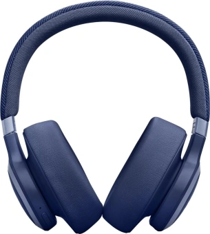 Гарнитура накладные JBL Live 770NC 2м синий беспроводные bluetooth оголовье (JBLLIVE770NCBLU) - купить недорого с доставкой в интернет-магазине