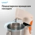 Миксер планетарный Vitek VT-PM0331 1800Вт кремовый/оранжевый - купить недорого с доставкой в интернет-магазине