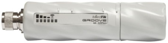 Точка доступа MikroTik GrooveA 52 ac (RBGROOVEGA-52HPACN) AC750 10/100/1000BASE-TX серый - купить недорого с доставкой в интернет-магазине