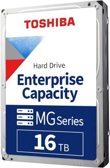 Жесткий диск Toshiba SATA-III 16TB MG09ACA16TE Server Enterprise Capacity 512E (7200rpm) 512Mb 3.5" - купить недорого с доставкой в интернет-магазине