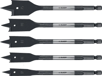 Набор сверл Зубр 29505-H5_z01 по дереву (5пред.) для дрелей - купить недорого с доставкой в интернет-магазине