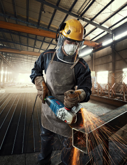 Углошлифовальная машина Bosch GWS 30-180 B 2800Вт 8500об/мин рез.шпин.:M14 d=180мм (06018G0000) - купить недорого с доставкой в интернет-магазине