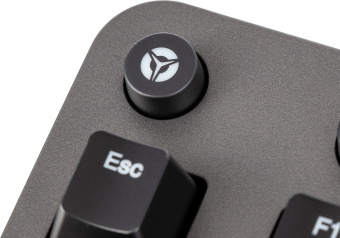 Клавиатура Lenovo Legion K500 RGB механическая черный USB Multimedia for gamer LED (подставка для запястий) - купить недорого с доставкой в интернет-магазине