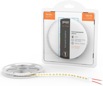 Лента светодиод. Gauss Basic 2м (BT060) - купить недорого с доставкой в интернет-магазине