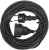 Удлинитель силовой PROconnect PROc-Uc (13-4910) 2x0.75кв.мм 1розет. 20м ПВС 6A без катушки черный - купить недорого с доставкой в интернет-магазине