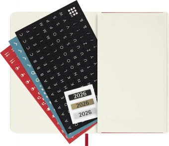 Ежедневник Moleskine CLASSIC SOFT Pocket 90x140мм 400стр. мягкая обложка красный - купить недорого с доставкой в интернет-магазине