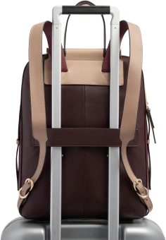 Рюкзак женский Piquadro Circle CA4576W92/BORO сливовый натур.кожа - купить недорого с доставкой в интернет-магазине