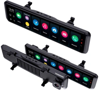 Видеорегистратор TrendVision aMirror 15 Android UNIVERSE черный 1080x1920 1080p 140гр. GPS внутренняя память:64Gb UIS8581A - купить недорого с доставкой в интернет-магазине