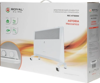 Конвектор Royal Clima Astoria Meccanico REC-AT1500M 1500Вт белый - купить недорого с доставкой в интернет-магазине